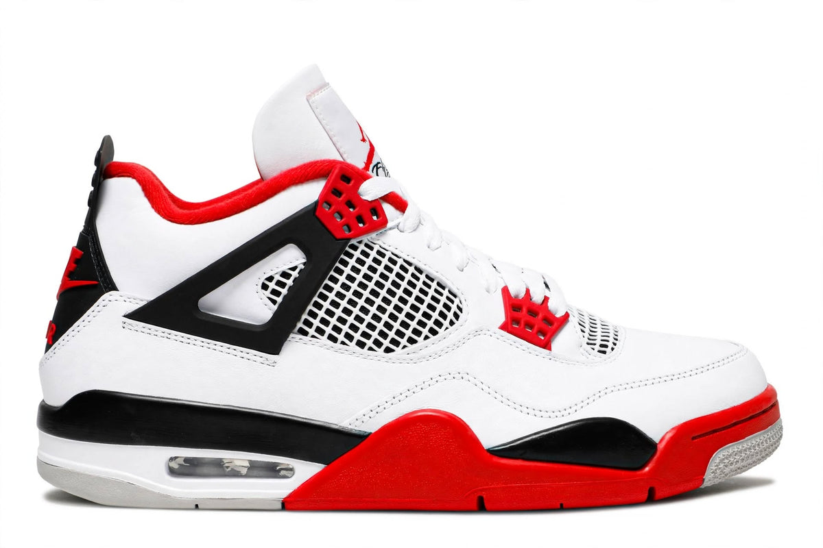 Air Jordan 4 Red White Red Water