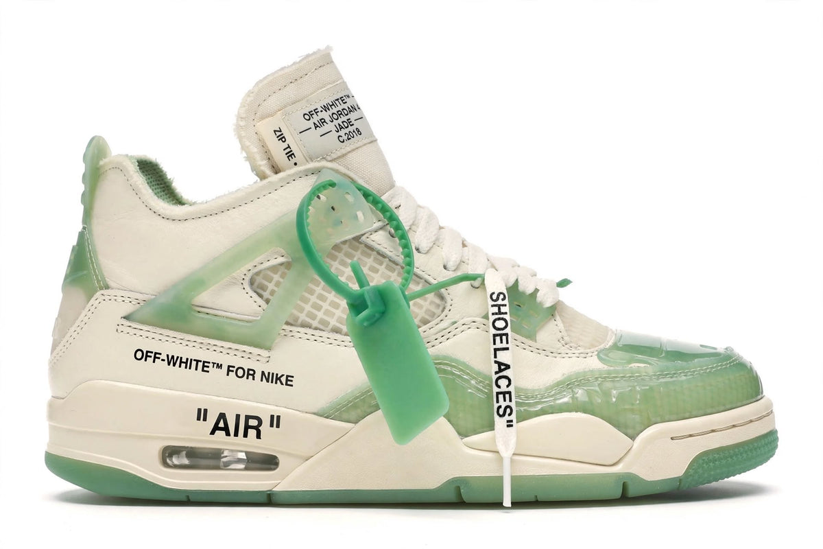 Off-White x Air Jordan 4 Jade
