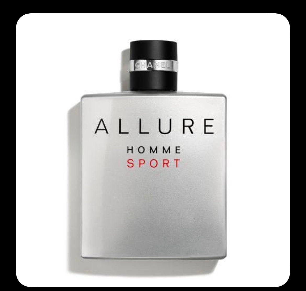 Chanel Allure Homme Sport Eau de Toilette silver bottle