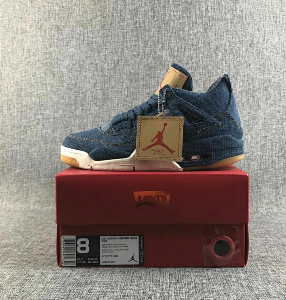 Levi's x Air Jordan 4 Retro Denim